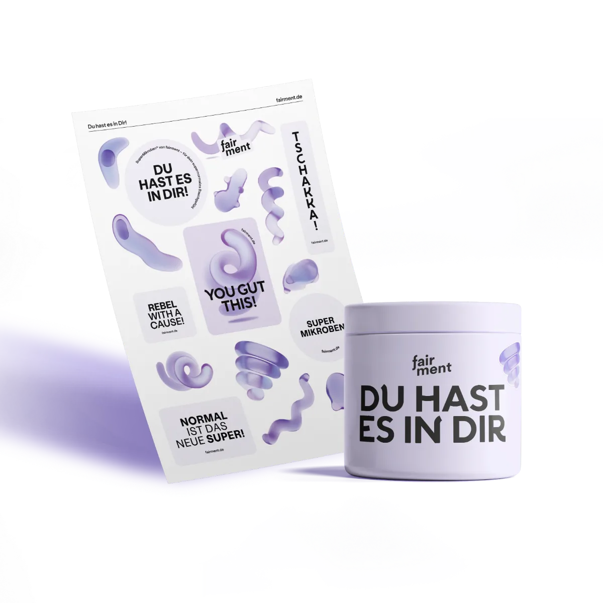 fairment Aufbewahrungsglas 1 Glas