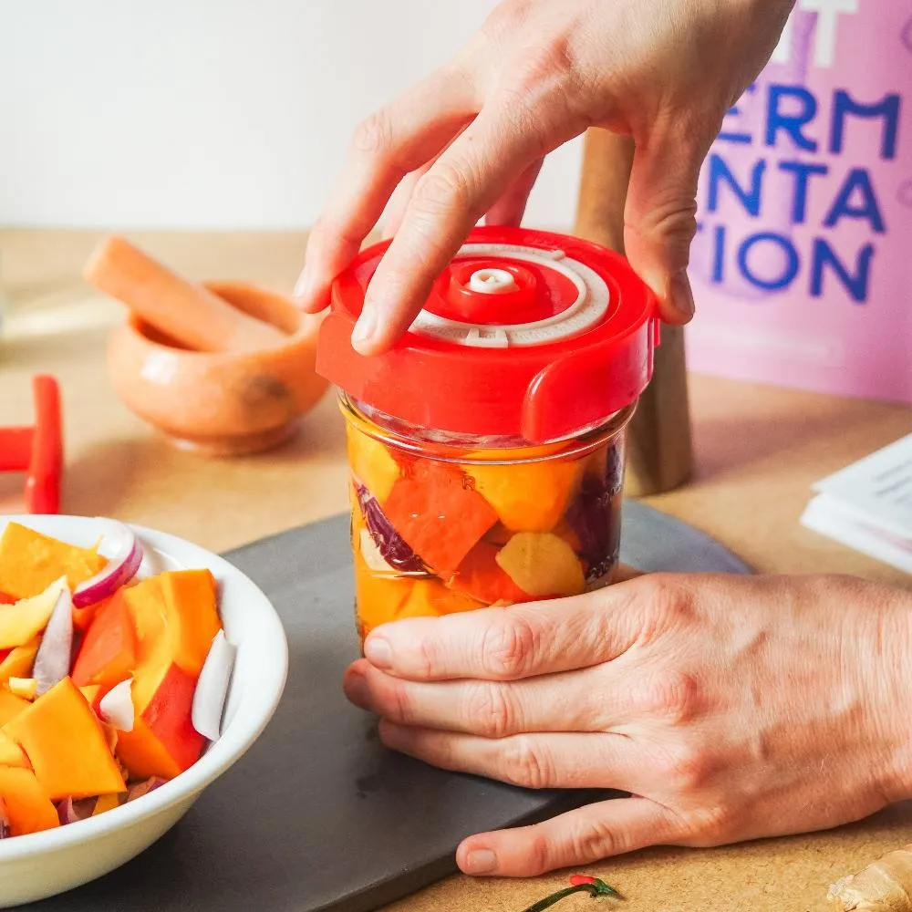 Fairment Gäraufsätze 4 Stück Fermentieraufsatz BPA-frei