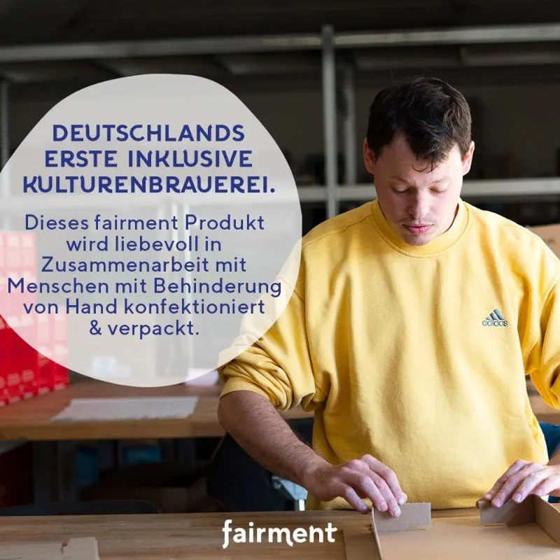 fairment Milchkefir Starter Kit Kefirpilze mit Glas bio