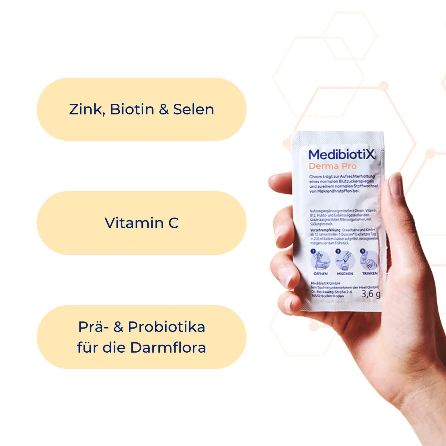 MedibiotiX Derma Pro Kapseln für Haut