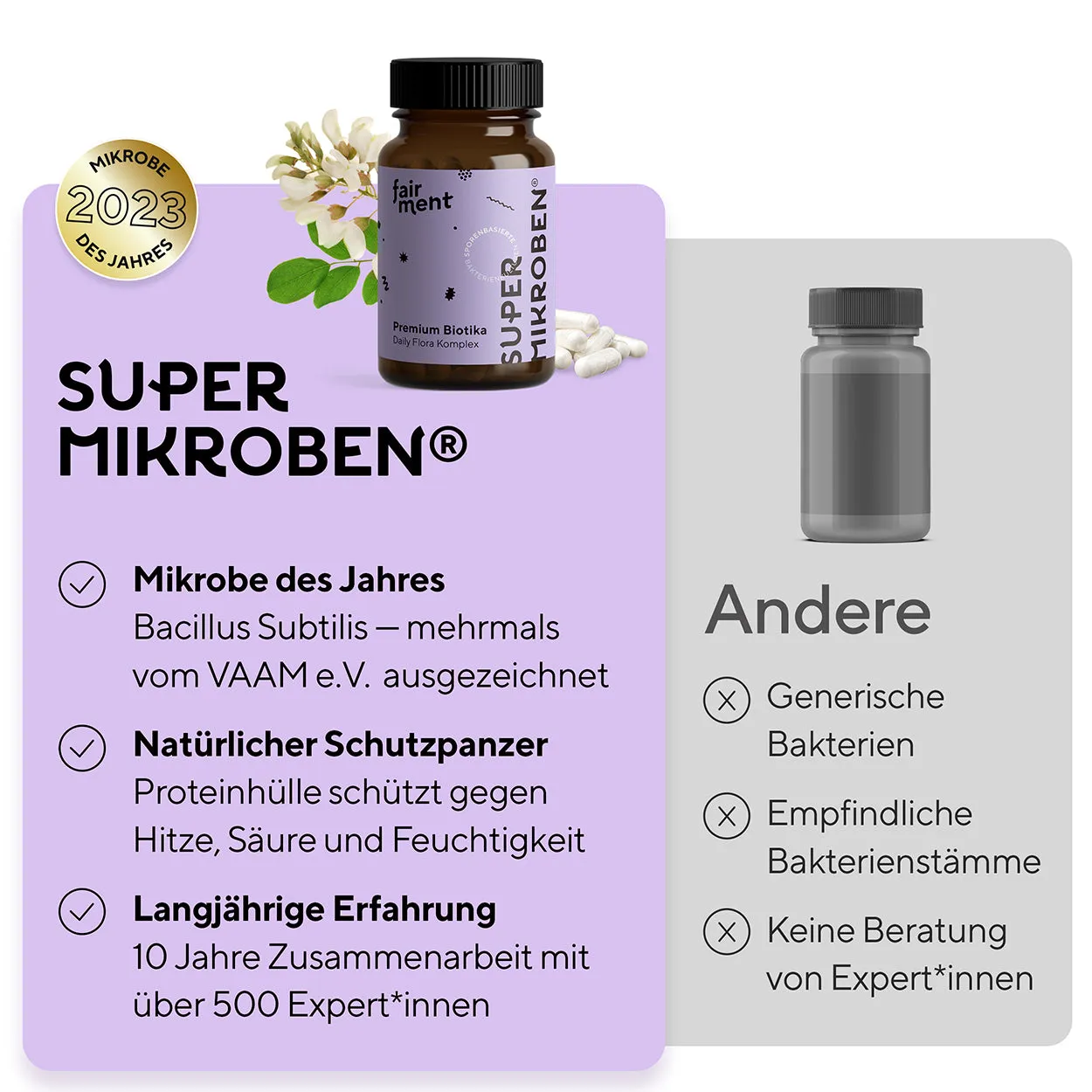 fairment SuperMikroben Premium-Biotika 1 Glas