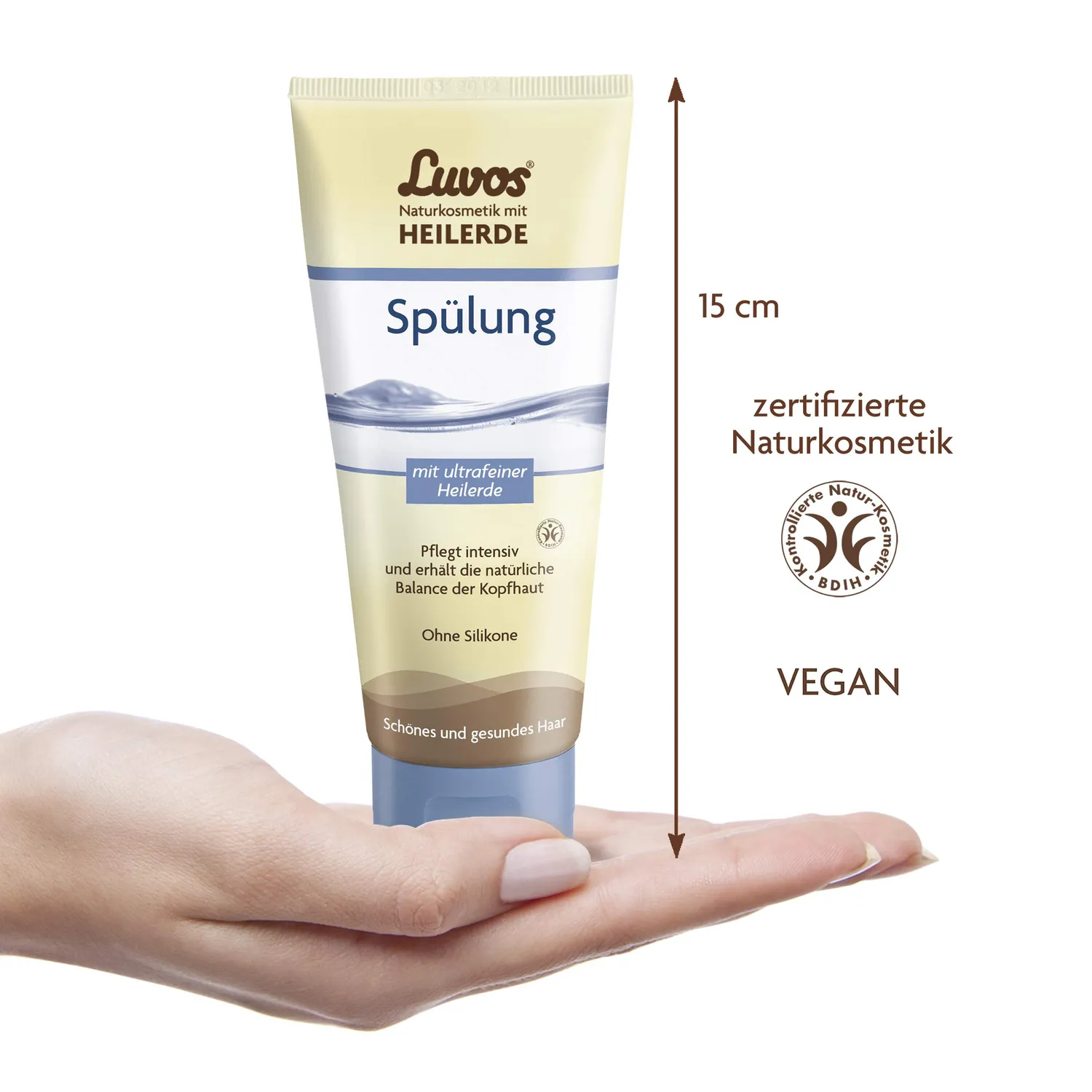 Luvos Heilerde Spülung Conditioner 200 ml ohne Silikone