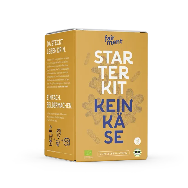 fairment Keinkäse Starter Kit veganes Käse Set vegan