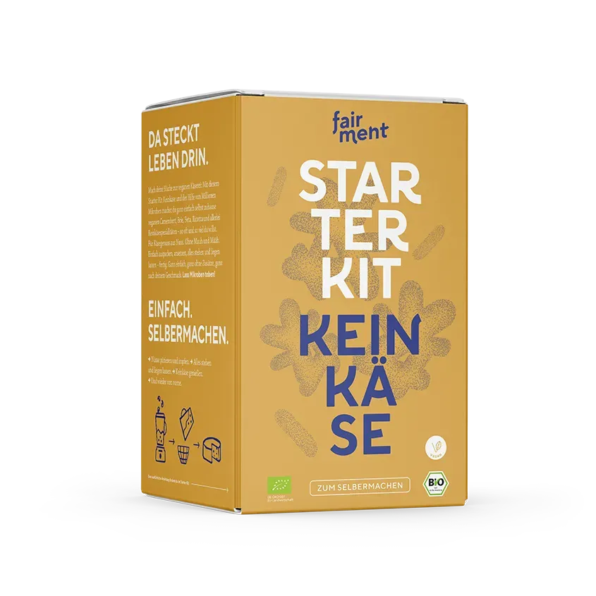 fairment Keinkäse Starter Kit veganes Käse Set vegan