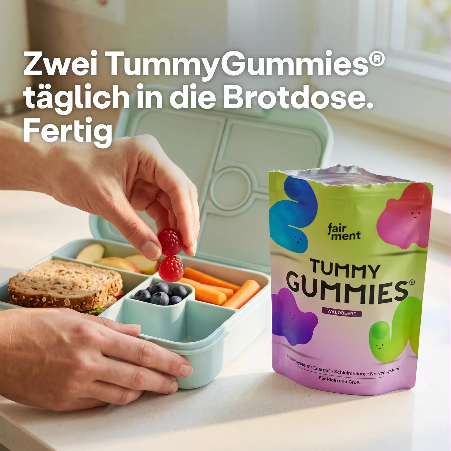 fairment TummyGummies Probiotika-Gummies 60 Stück Kinder