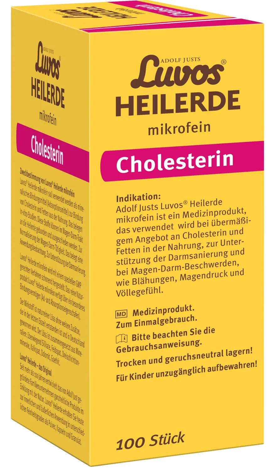 Luvos Heilerde mikrofein Kapseln 100 Stk vegan