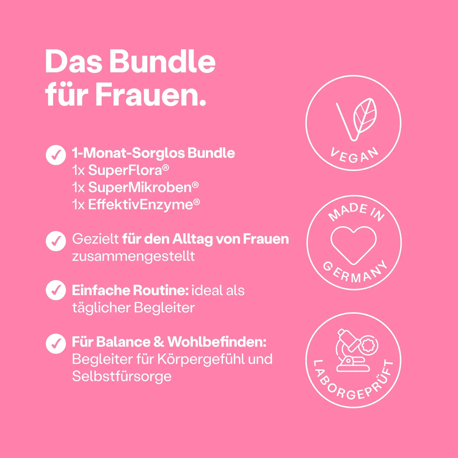 fairment FemVital Paket SuperFlora Set 1x vegan
