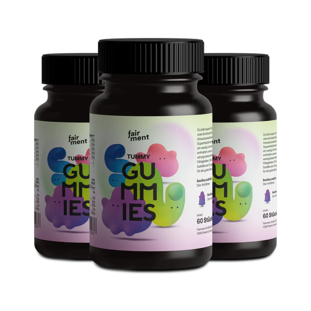 fairment TummyGummies Probiotika Gummibärchen 60 Stück Kinder