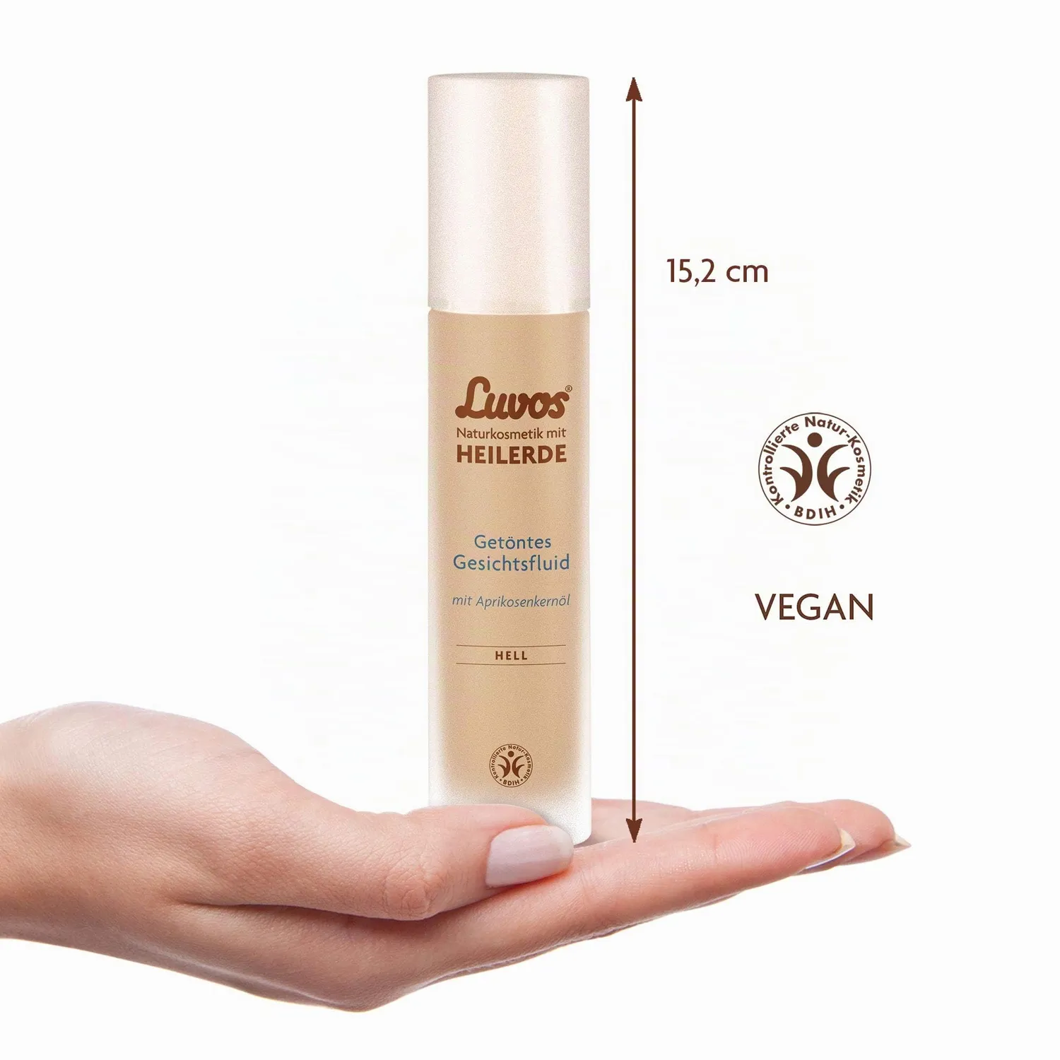 Luvos getöntes Gesichtsfluid hell 50 ml Tagespflege