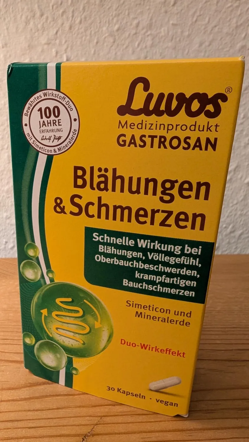 Luvos Gastrosan Kapseln 30 Stück bei Blähungen