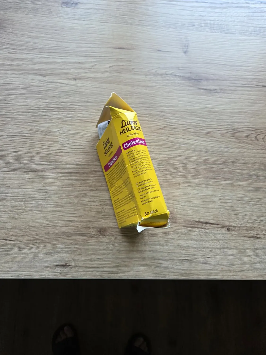 Luvos Heilerde mikrofein Kapseln 60 Stk Cholesterinbindung