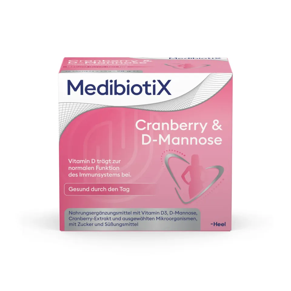 MedibiotiX Cranberry & D-Mannose Kapseln für Blase
