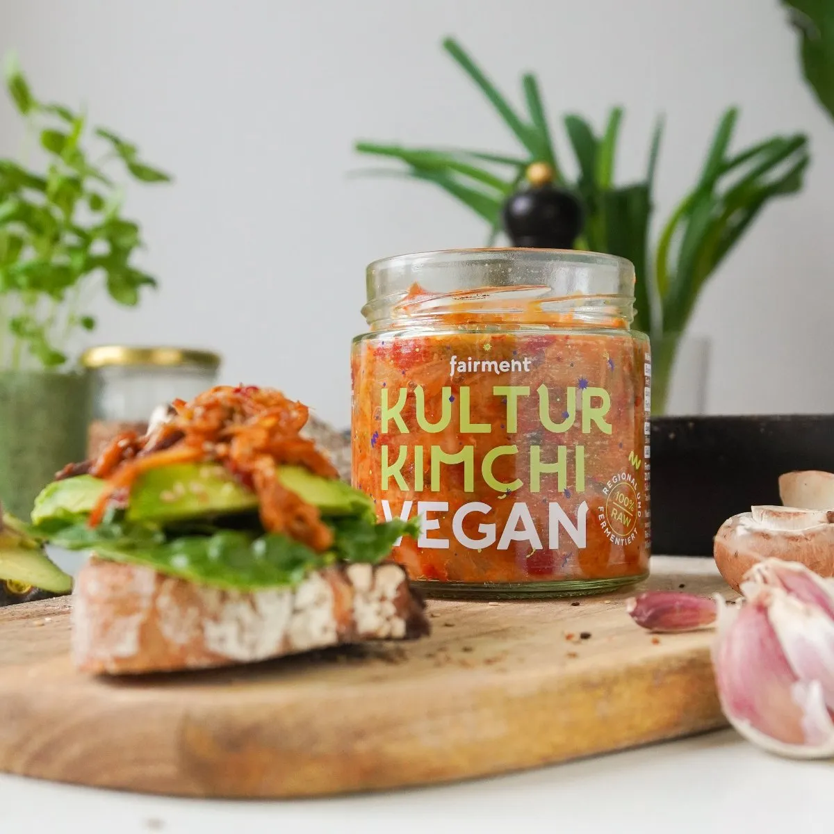 fairment Kultur-Kimchi vegan Bio-Glas 330g mildscharf
