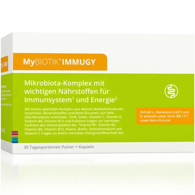 nutrimmun MyBIOTIK IMMUGY Pulver Kapseln 30 Tage LGG BB-12