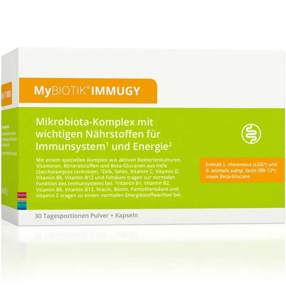 nutrimmun MyBIOTIK IMMUGY Pulver Kapseln 30 Tage LGG BB-12
