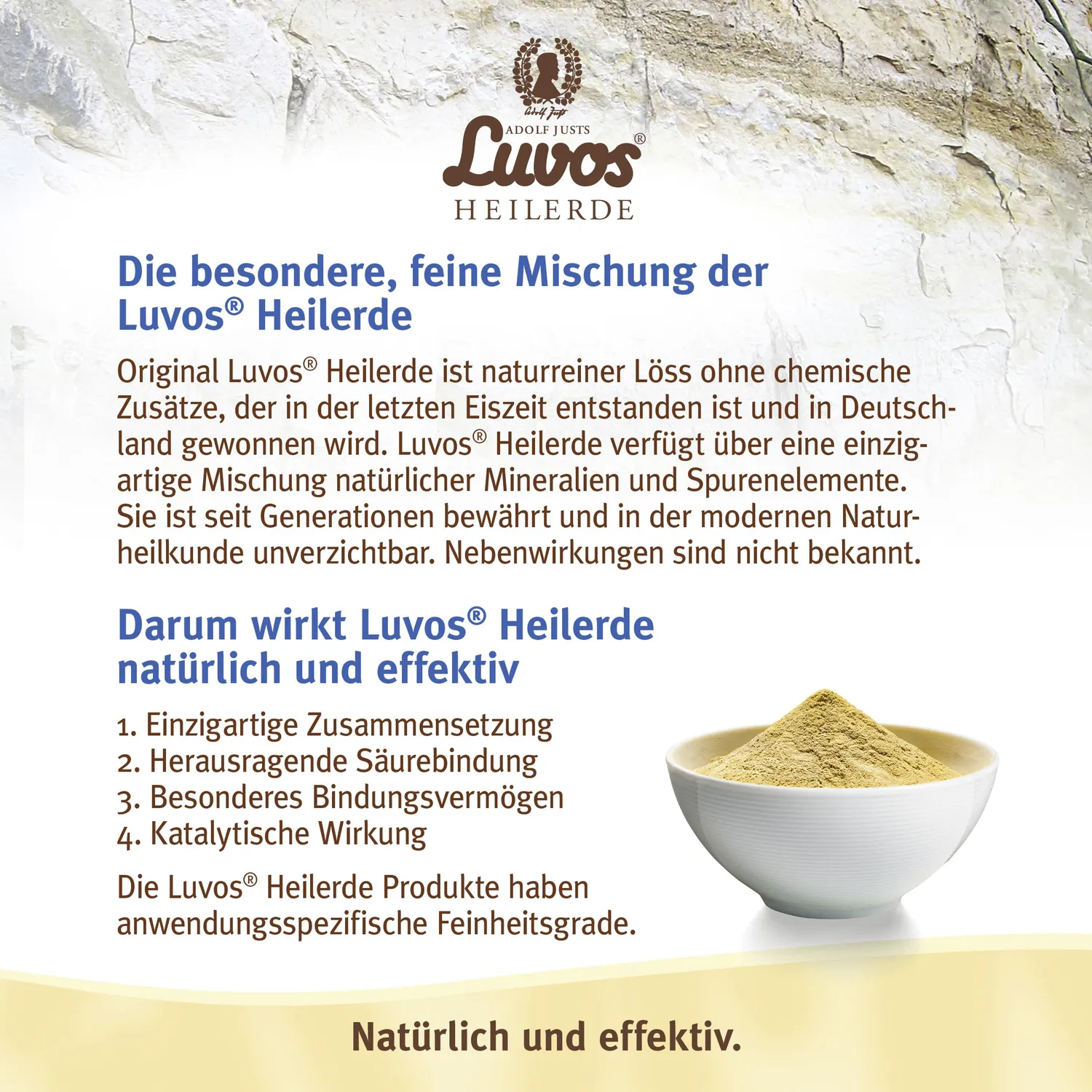 Luvos Heilerde 2 hautfein Pulver 800 g Akne Paste