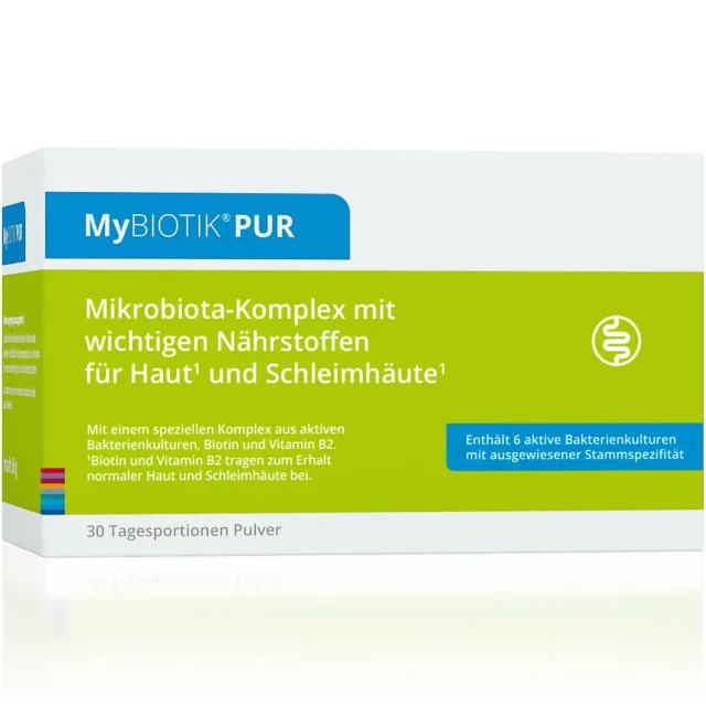 nutrimmun MyBIOTIK PUR Pulver 30 Beutel Haut Darm