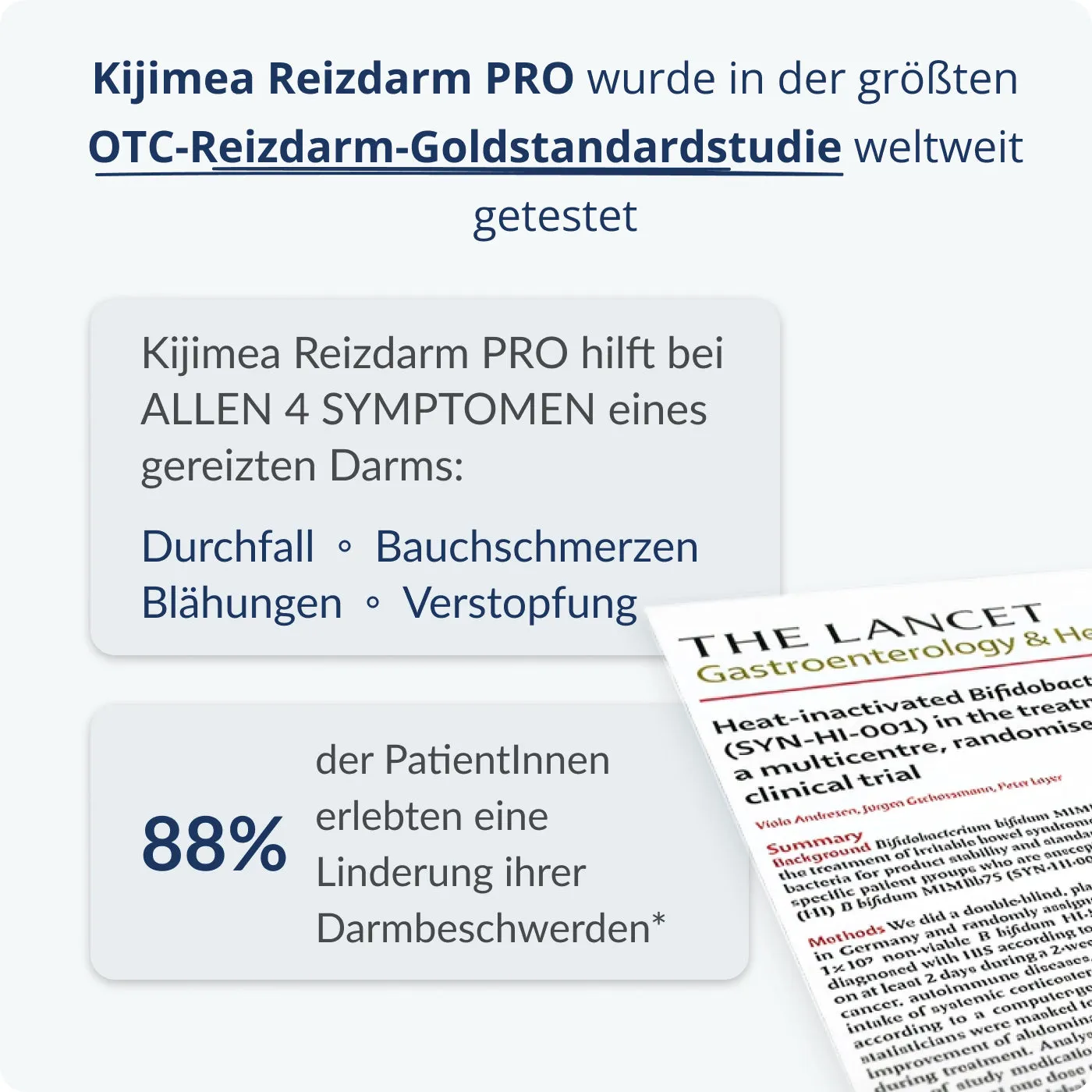 Kijimea Reizdarm PRO Kapseln 14 Kapseln bei Durchfall