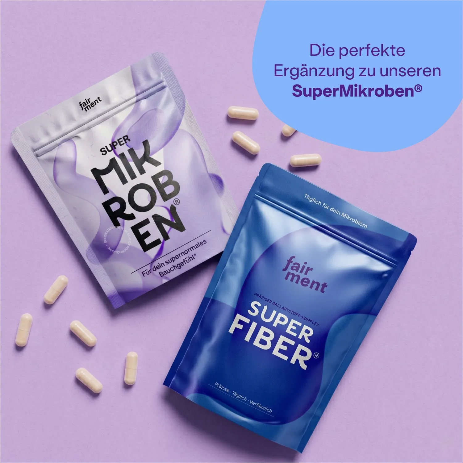 Fairment SuperFiber Premium Ballaststoff-Pulver 150 g FOS GOS