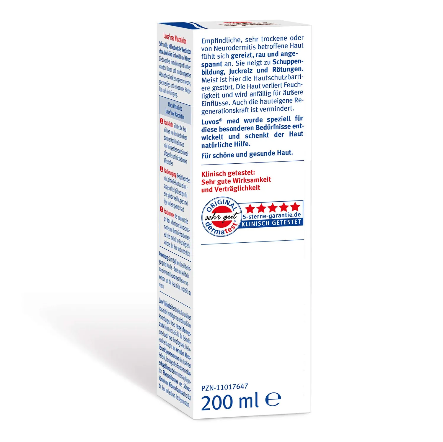 Luvos med Waschlotion 200 ml trockene gereizte Haut