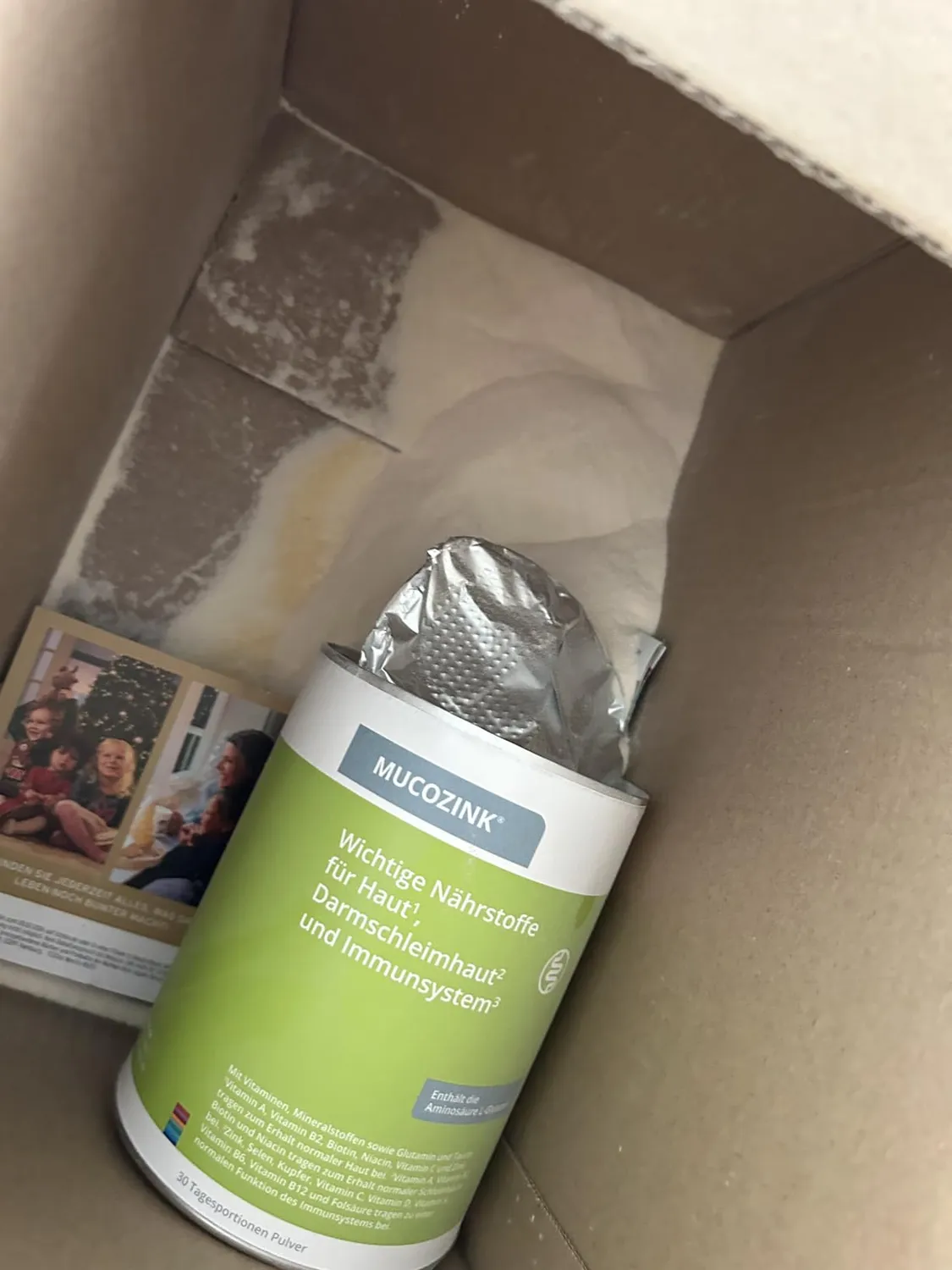 nutrimmun MUCOZINK Pulver 600 g vegetarisch