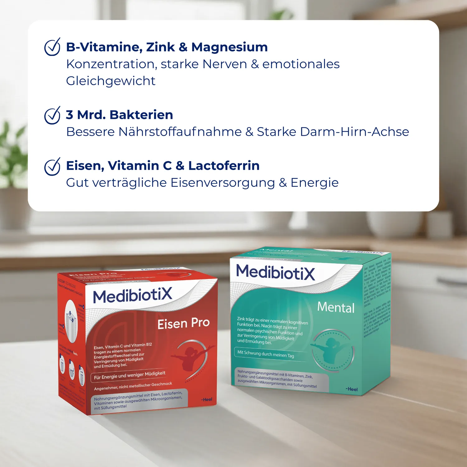 MedibiotiX Fokus & Energie Bundle Set