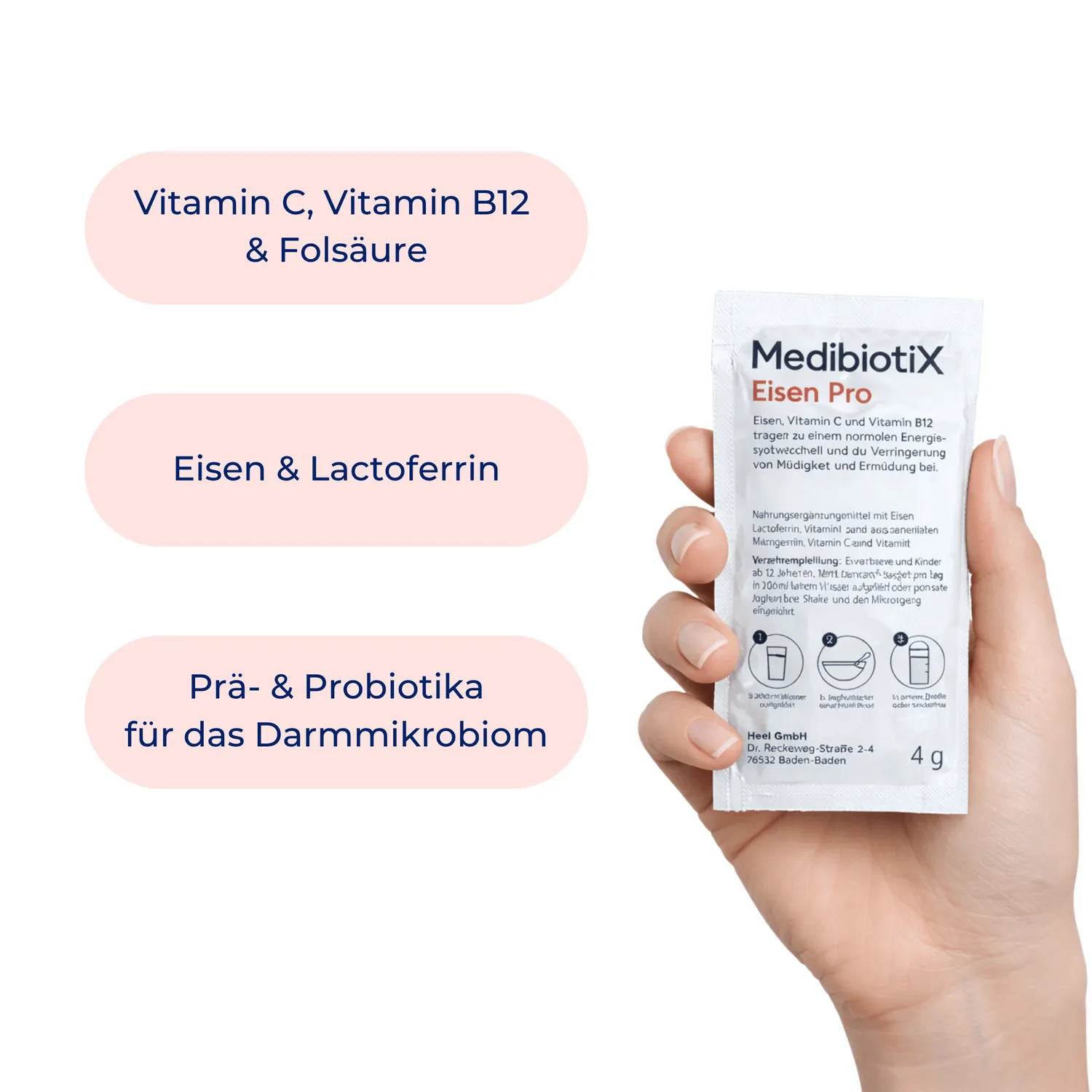 MedibiotiX Eisen Pro Kapseln Eisen