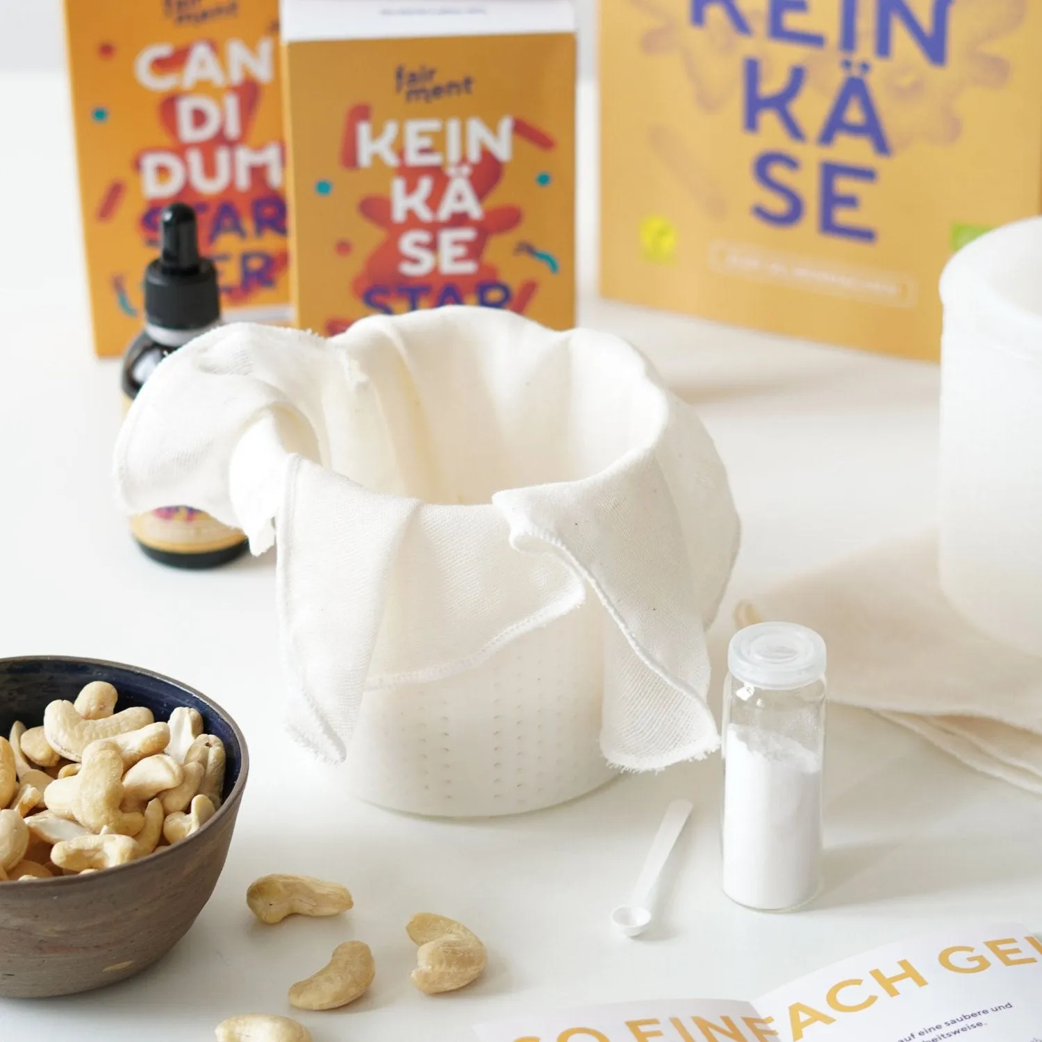 fairment KeinKäse Rezeptbuch E-Book 32 vegane Rezepte