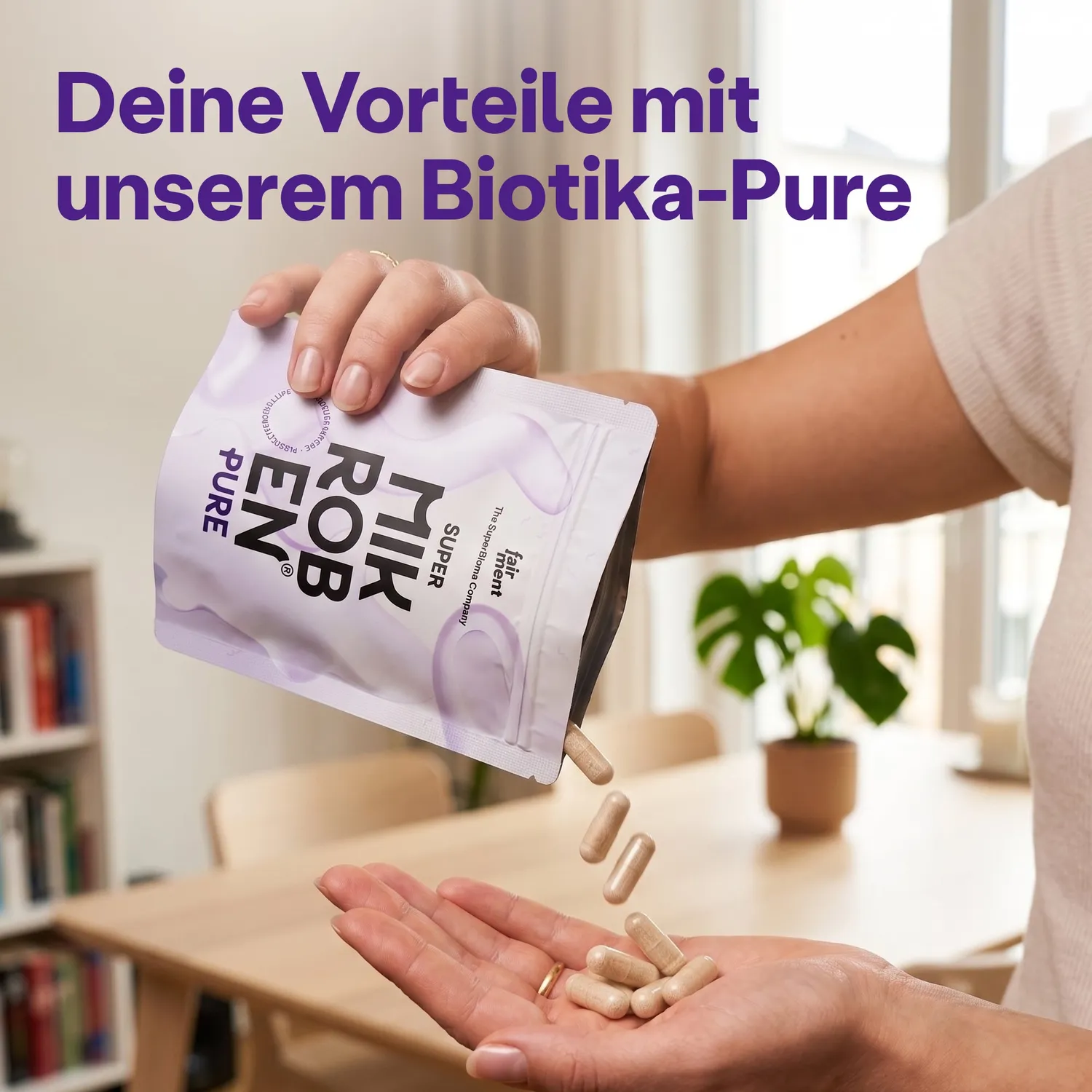 fairment SuperMikroben PURE Probiotika Kapseln 60 St sporenbasiert