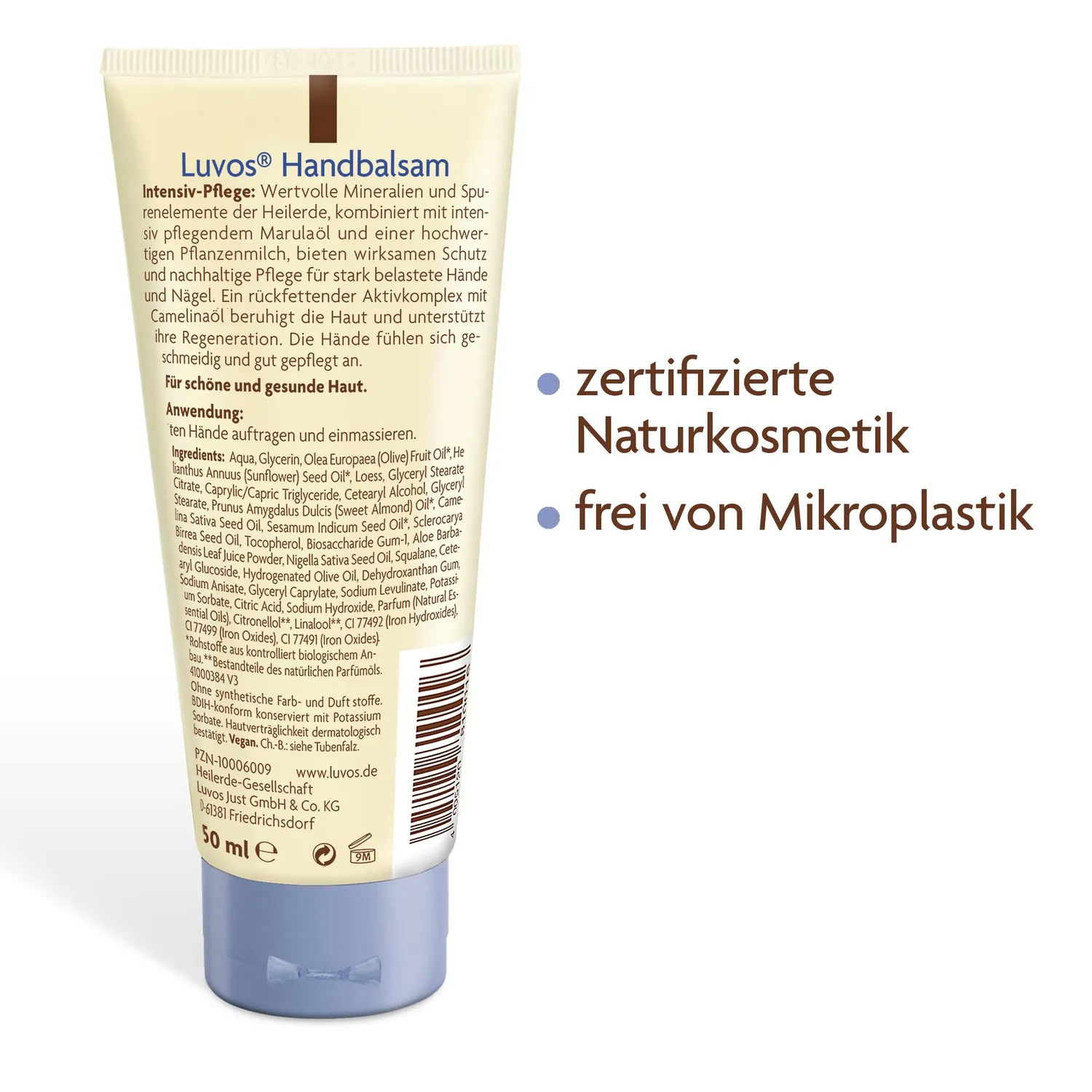 Luvos Heilerde Intensiv-Pflege Handbalsam 50 ml Camelinaöl