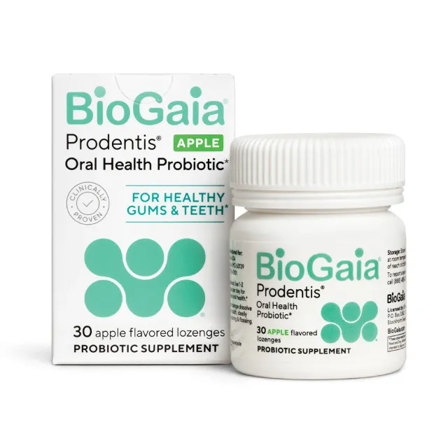 BioGaia Prodentis Lutschtabletten Apfel für Zahnfleisch