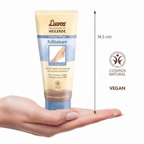 Luvos Heilerde Fußcreme Balsam 75 ml Hornhaut Desodorierend
