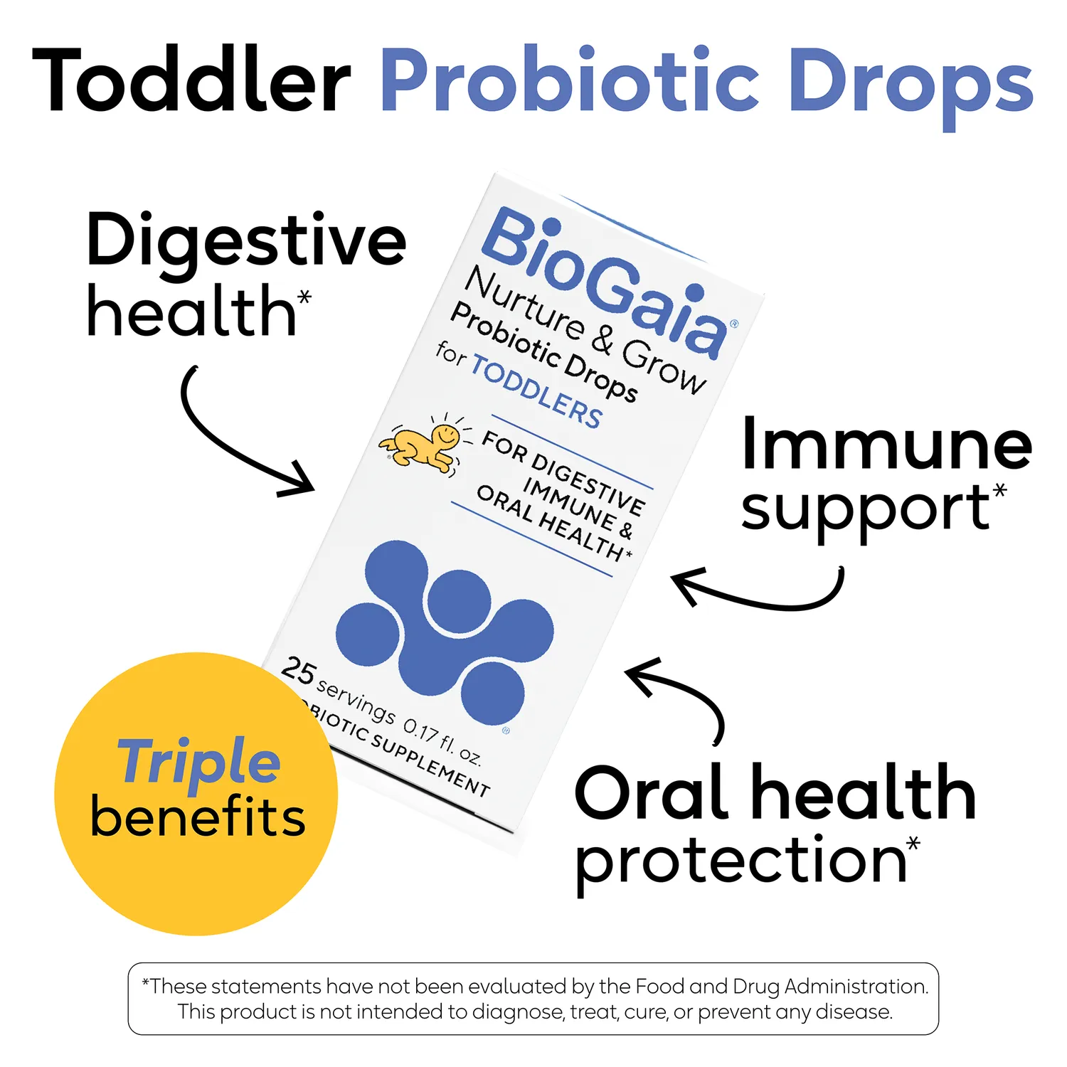 BioGaia Nurture & Grow Tropfen Kinder