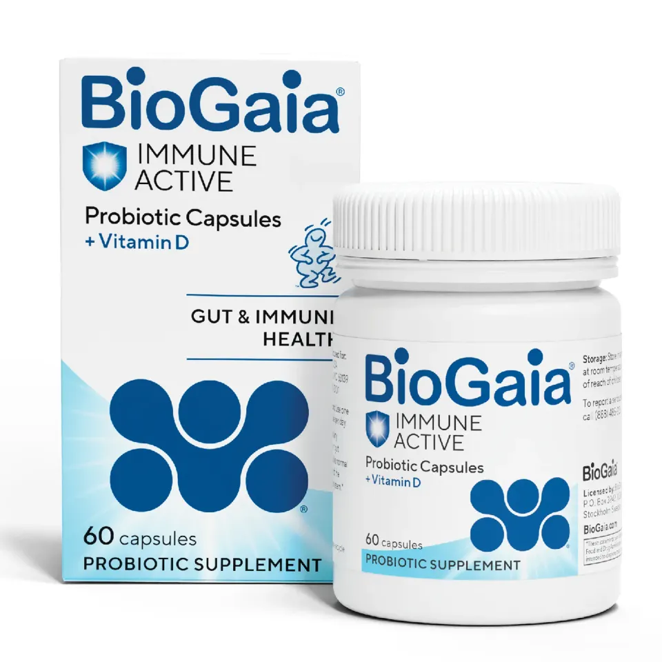BioGaia Immune Active Kapseln Vitamin D3 60 Tage