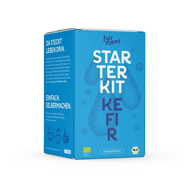 fairment Wasserkefir Starter Kit Bio Wasserkefir Set