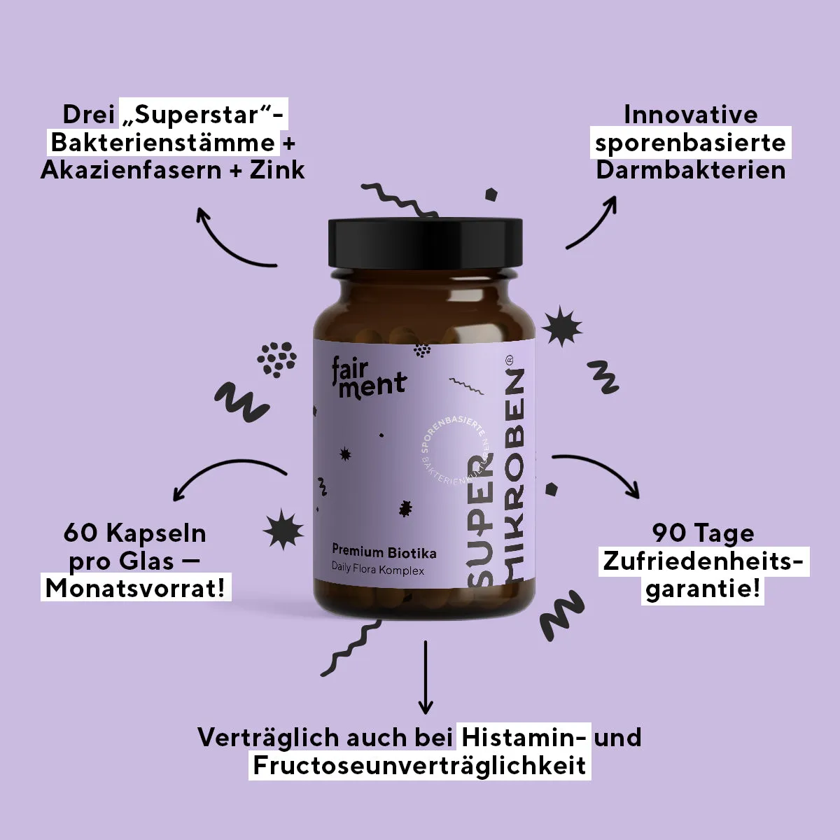 fairment SuperMikroben Premium-Biotika 1 Glas