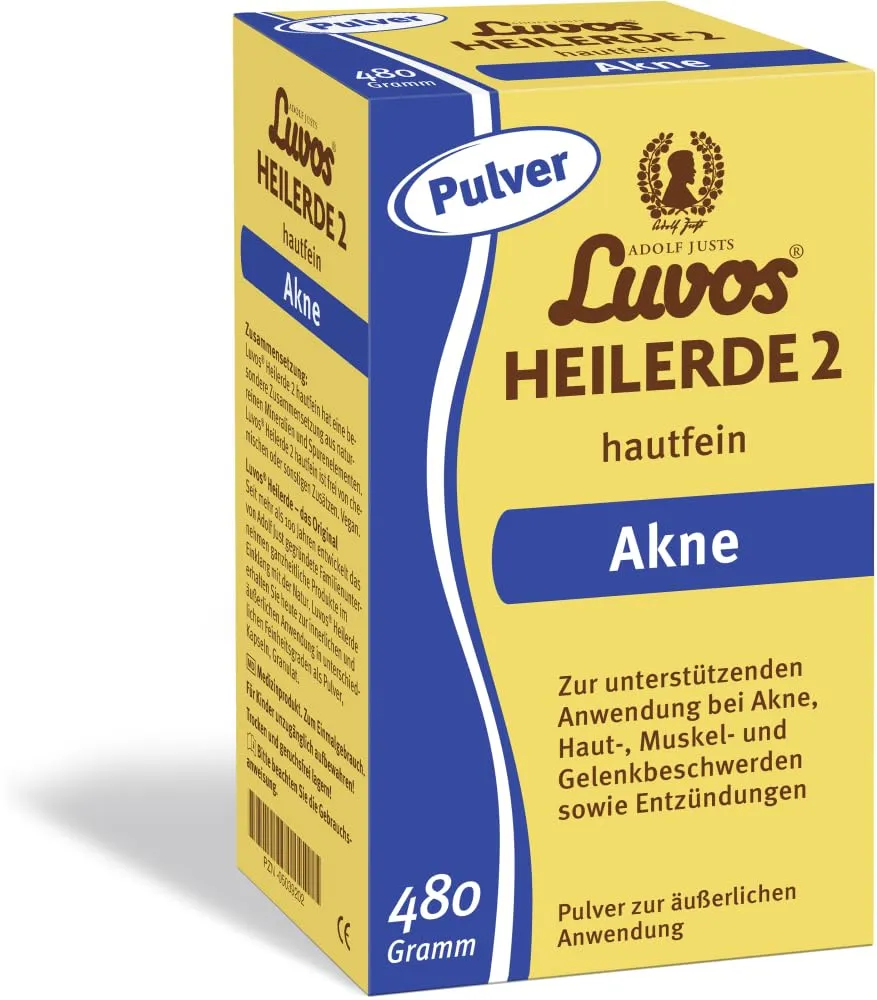 Luvos Heilerde 2 hautfein Pulver 480 g Akne Maske