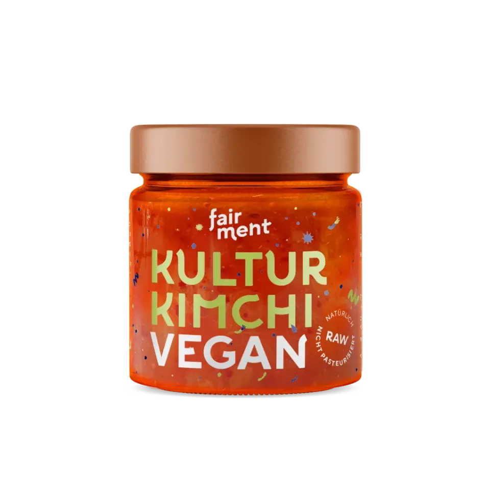 fairment Kultur-Kimchi vegan Bio-Glas 330g mildscharf