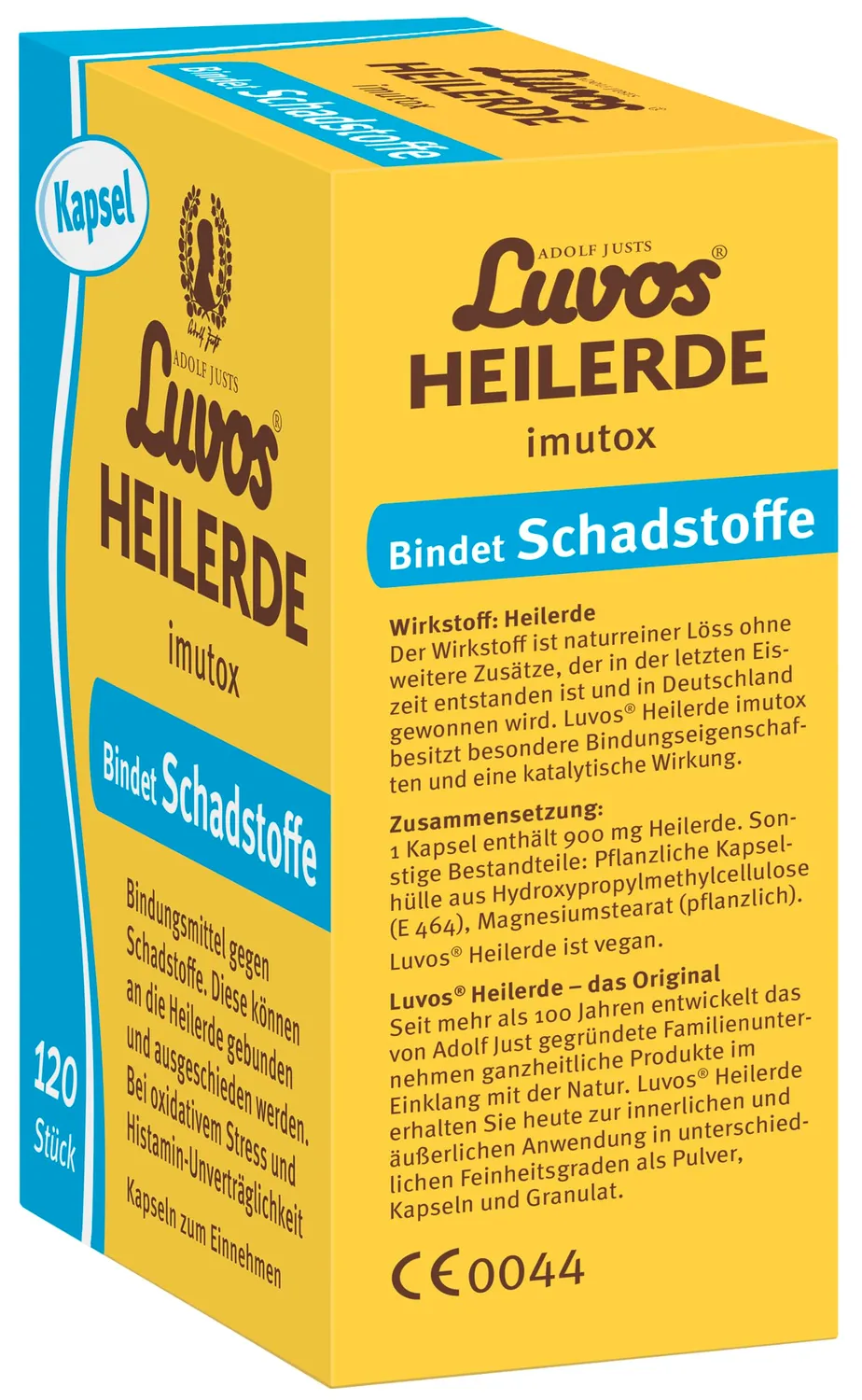 Luvos Heilerde imutox Kapseln 120 Stk vegan