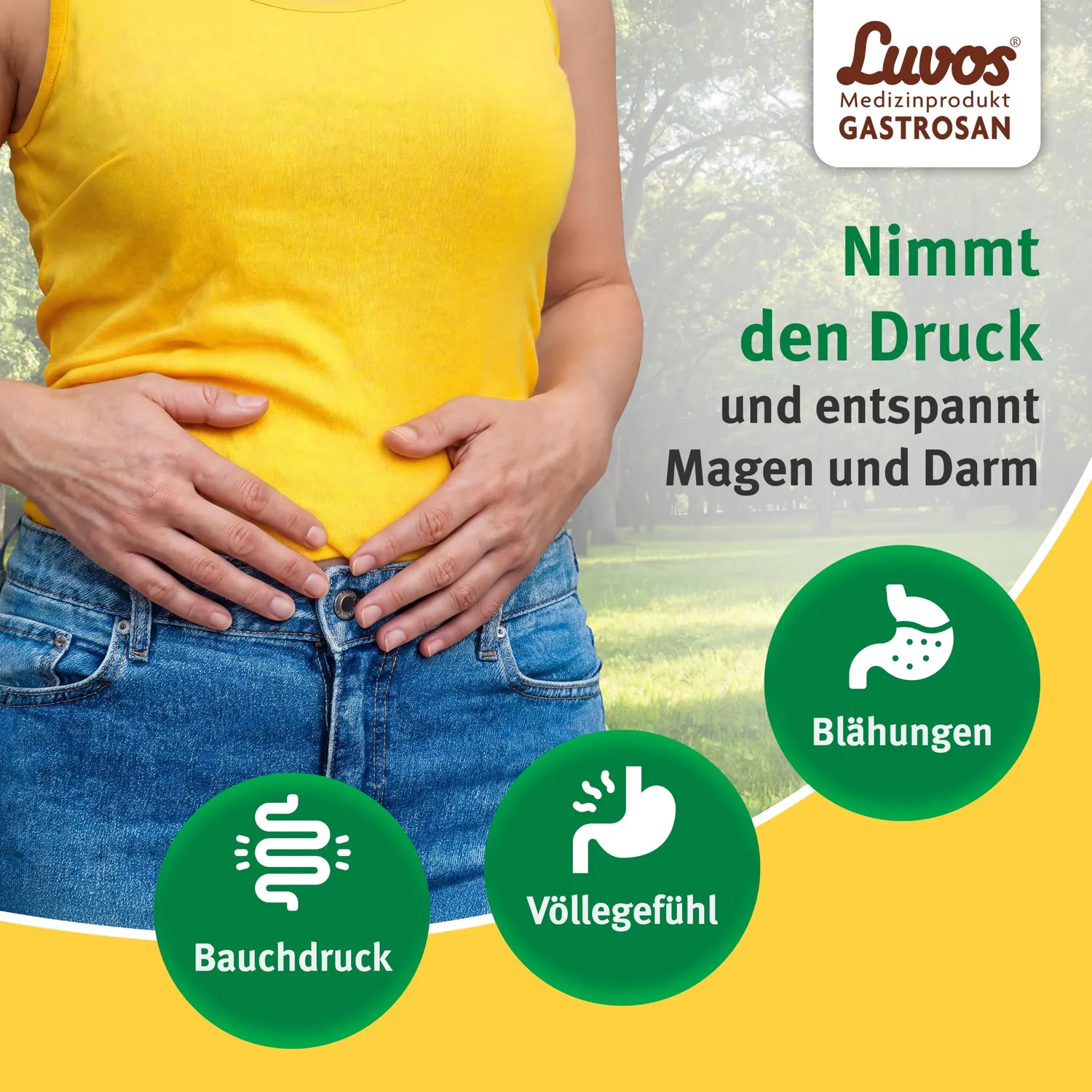 Luvos Gastrosan Kapseln 30 Stück bei Blähungen
