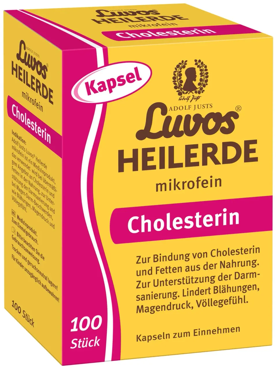 Luvos Heilerde mikrofein Kapseln 100 Stk vegan