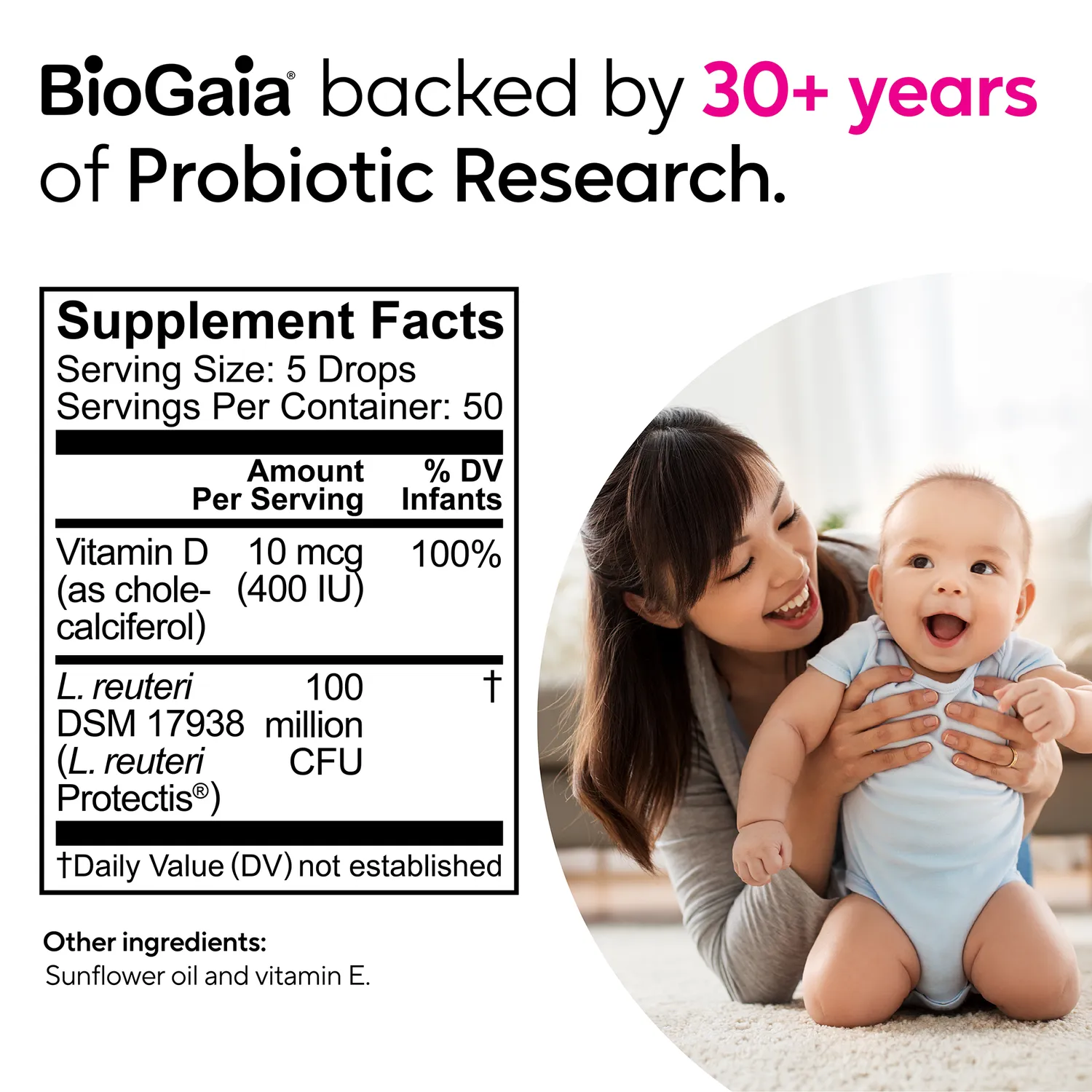 BioGaia Protectis Baby Probiotika Tropfen mit Vitamin D