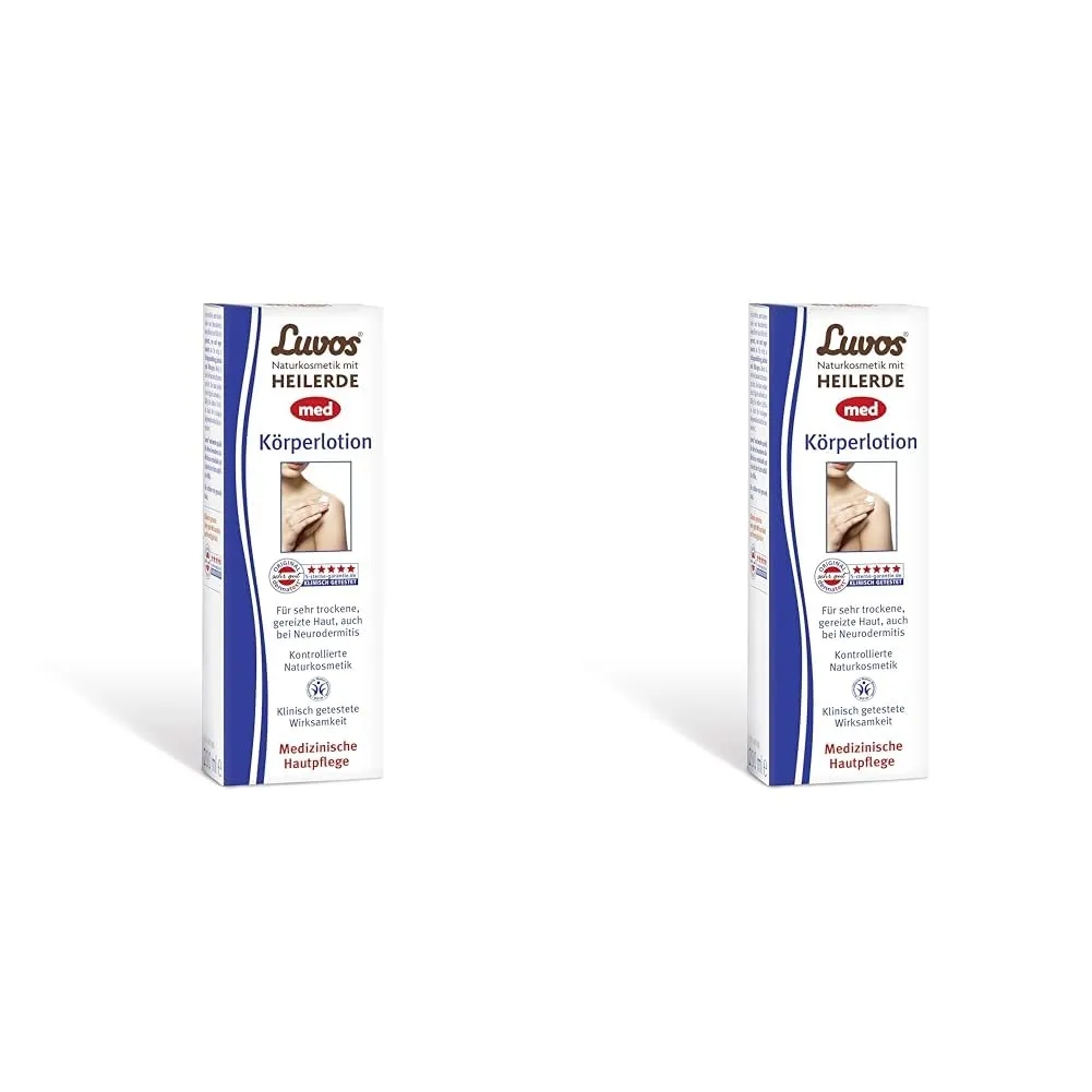 Luvos med Körperlotion 200 ml (1er Pack) trockene Haut