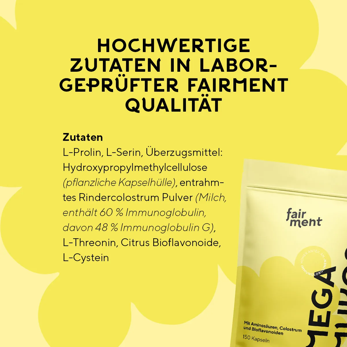 fairment MegaMukosa Kapseln 150 Stück