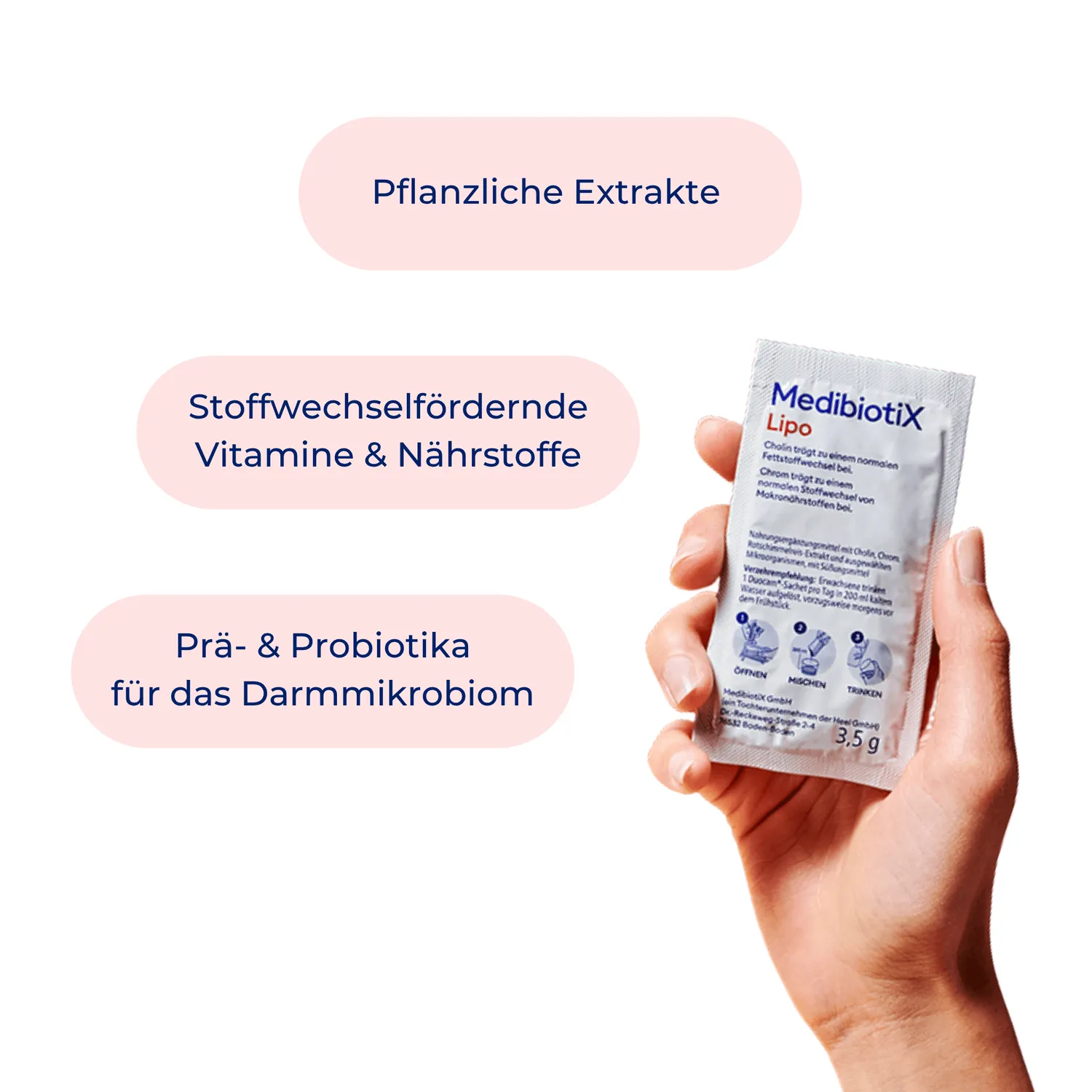 MedibiotiX Lipo Kapseln für Stoffwechsel