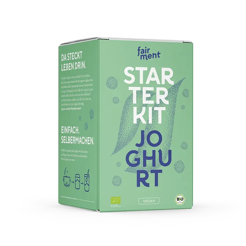 fairment Joghurt Starter Kit Joghurtbereiter vegan komplett