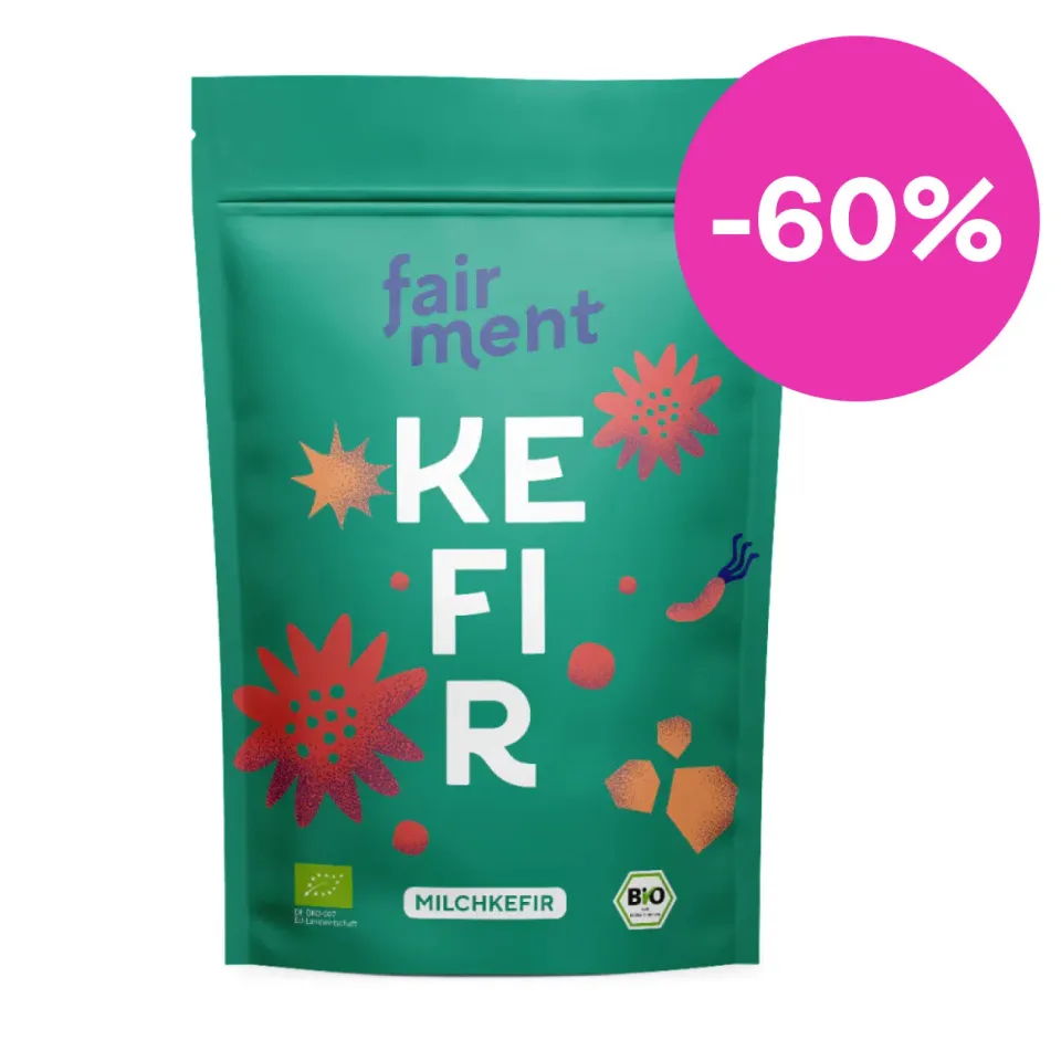 fairment Bio Milchkefir Knollen Starterkultur 10 g Bio