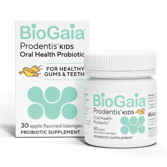 BioGaia Prodentis Kids Lutschtabletten Apfel Mundhygiene