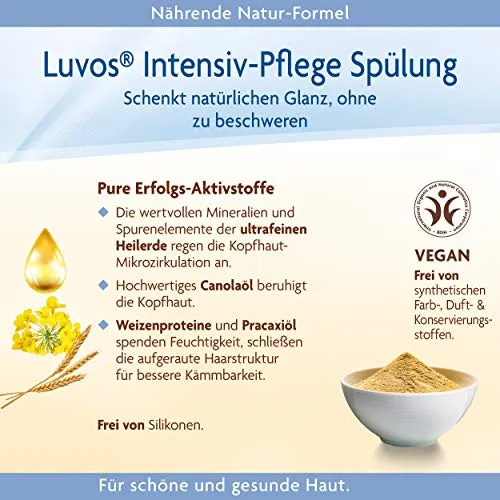 Luvos Heilerde Spülung Conditioner 200 ml ohne Silikone