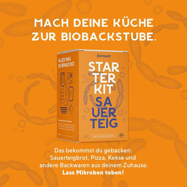 fairment Sauerteig Starterkit Brot Roggen Starterkultur bio